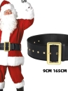 Thắt Lưng Đen Santa Claus - Thắt Lưng Ông Già Noel 6 X120Cm