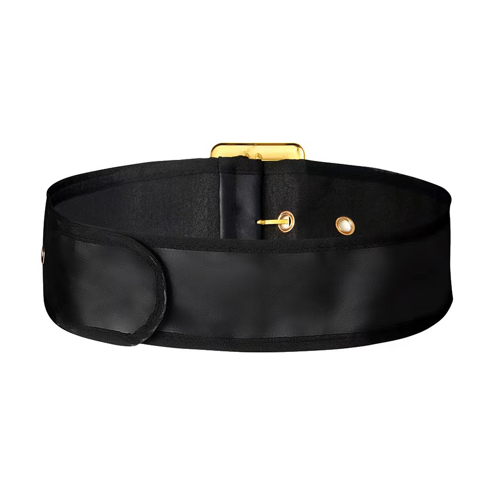 Thắt Lưng Đen Santa Claus - Thắt Lưng Ông Già Noel 6 X120Cm