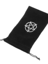 Túi Đựng Bài Tarot Đen Nhung Mịn Màng - Bàn Tay Vô Cực