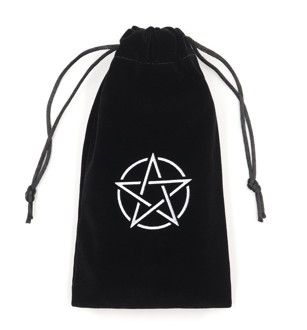 Túi Đựng Bài Tarot Đen Nhung Mịn Màng - Ngôi Sao Vô Cực