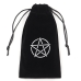 Túi Đựng Bài Tarot Đen Nhung Mịn Màng - Ngôi Sao Vô Cực