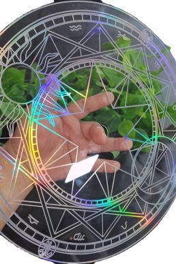 Vòng Tròn Ma Thuật Sakura - Đĩa Xoay Bài Sakura - Bảng Xoay Ma Thuật Sakura - Size 25Cm - Dạ Quang