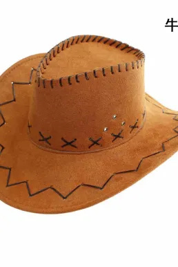 Nón Cao Bồi - Nâu Vàng