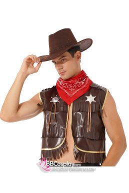 Nón Cao Bồi - Nâu Vàng