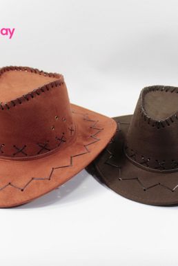 Nón Cao Bồi - Nâu Vàng