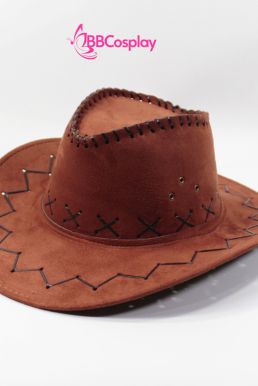 Nón Cao Bồi - Nâu Vàng