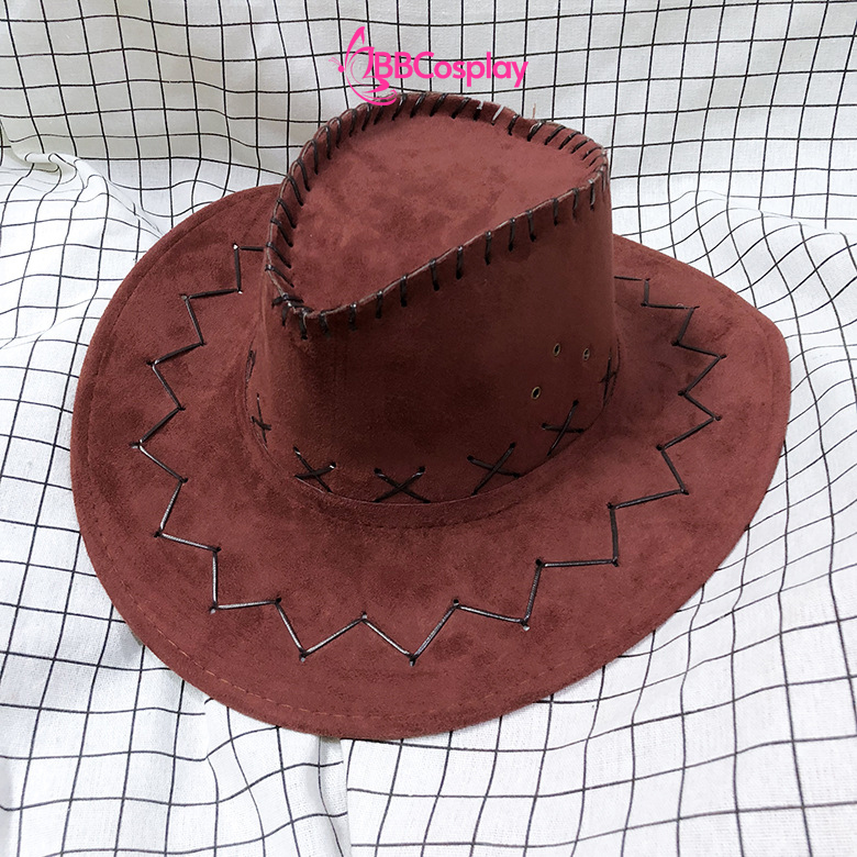 Nón Cao Bồi - Nâu Vàng