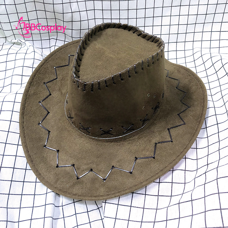 Nón Cao Bồi - Nâu Vàng