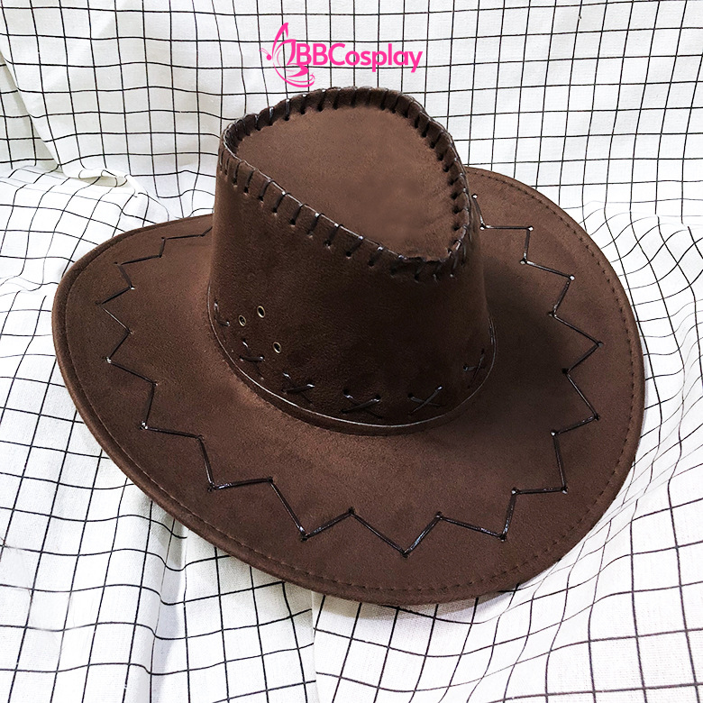 Nón Cao Bồi - Nâu Vàng