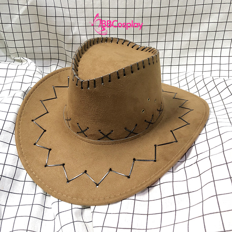 Nón Cao Bồi - Nâu Vàng