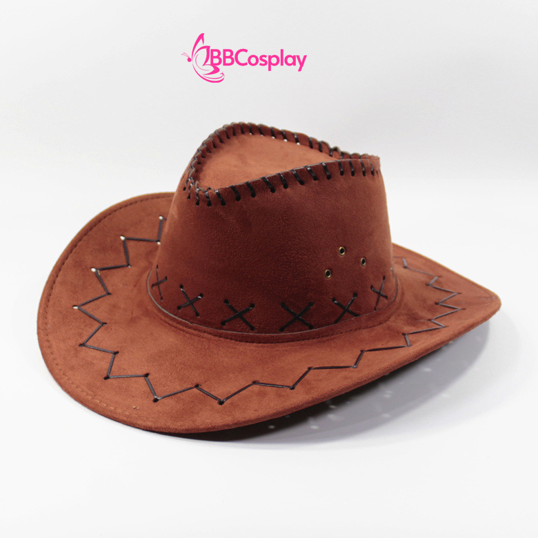 Nón Cao Bồi - Nâu Vàng