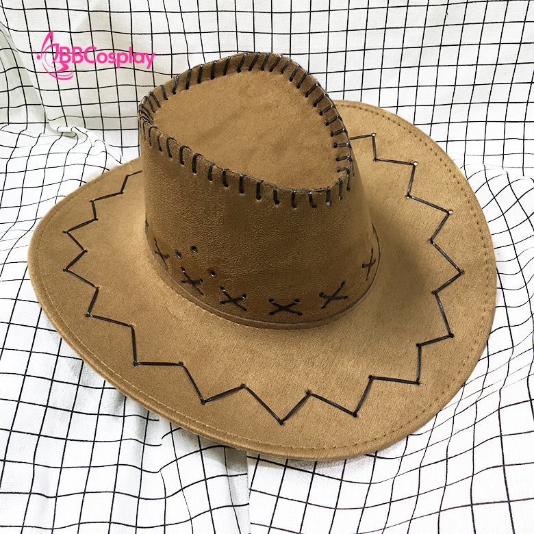 Nón Cao Bồi - Nâu Vàng