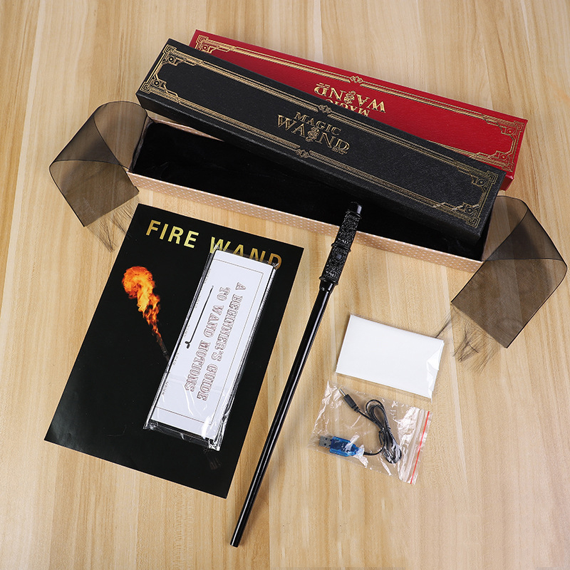 Đũa Phép Harry Potter Phóng Lửa Điện Kèm Sạc USB