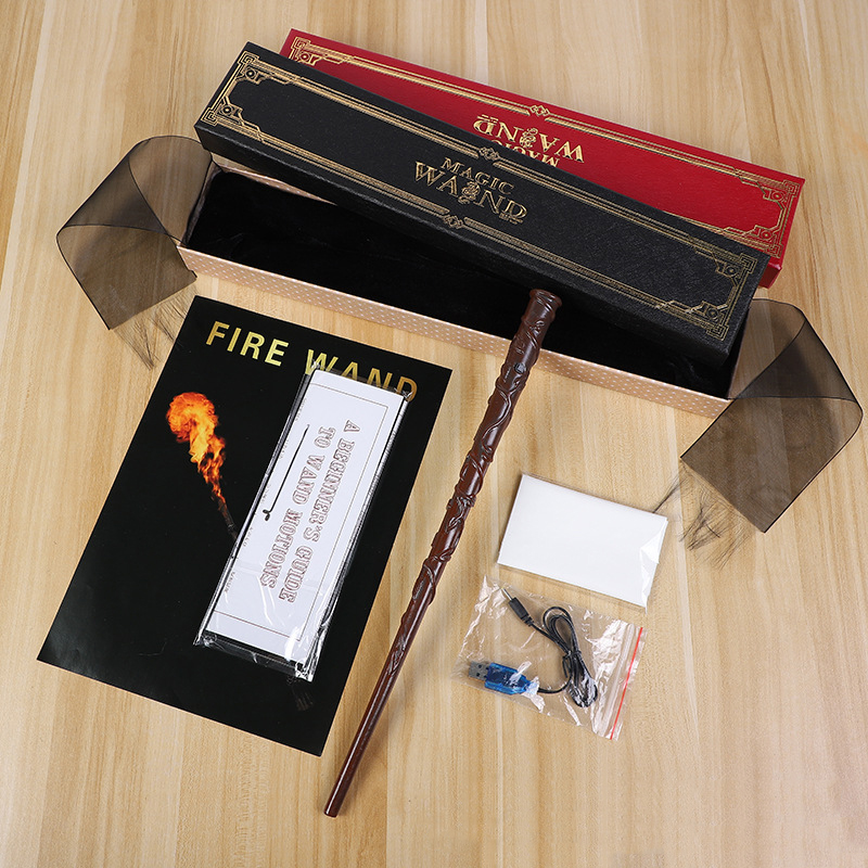 Đũa Phép Harry Potter Phóng Lửa Điện Kèm Sạc USB
