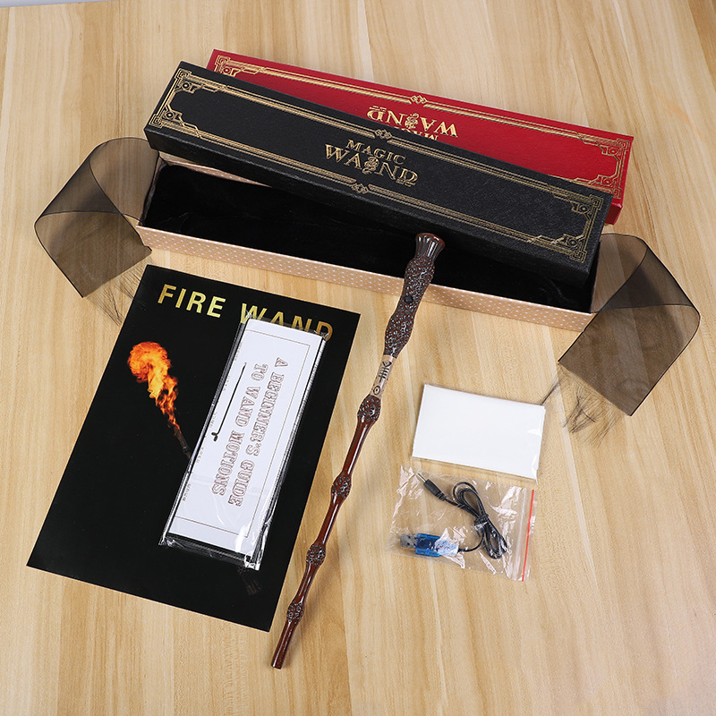 Đũa Phép Hermione Phóng Lửa Điện Kèm Sạc USB