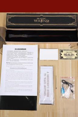 Đũa Phép Giáo Sư Snape Phóng Lửa Điện Kèm Sạc USB