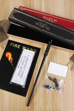 Đũa Phép Voldemort Phóng Lửa Điện Kèm Sạc USB