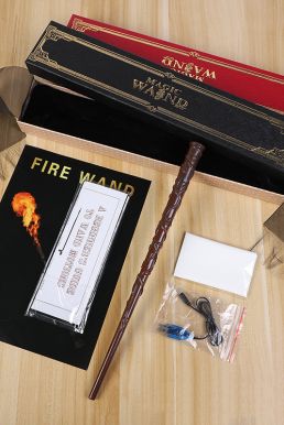 Đũa Phép Voldemort Phóng Lửa Điện Kèm Sạc USB