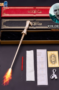 Đũa Phép Voldemort Phóng Lửa Điện Kèm Sạc USB