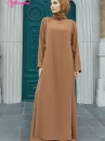Trang Phục Nữ Hồi Giáo Trung Đông Abaya  - Màu Kaki