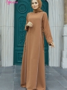 Trang Phục Nữ Hồi Giáo Trung Đông Abaya  - Màu Kaki