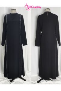 Đồ Nữ Hồi Giáo Trung Đông Abaya  - Màu Đen