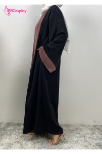 Đồ Nữ Hồi Giáo Trung Đông Abaya  - Màu Hồng Đất