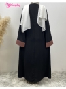 Trang Phục Nữ Hồi Giáo Trung Đông Abaya  - Màu Hồng Đất