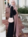 Trang Phục Nữ Hồi Giáo Trung Đông Abaya  - Màu Hồng Đất