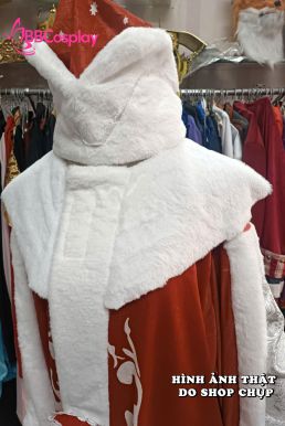 Trang Phục Ded Moroz Ông Già Tuyết Nước Nga - Màu Đỏ
