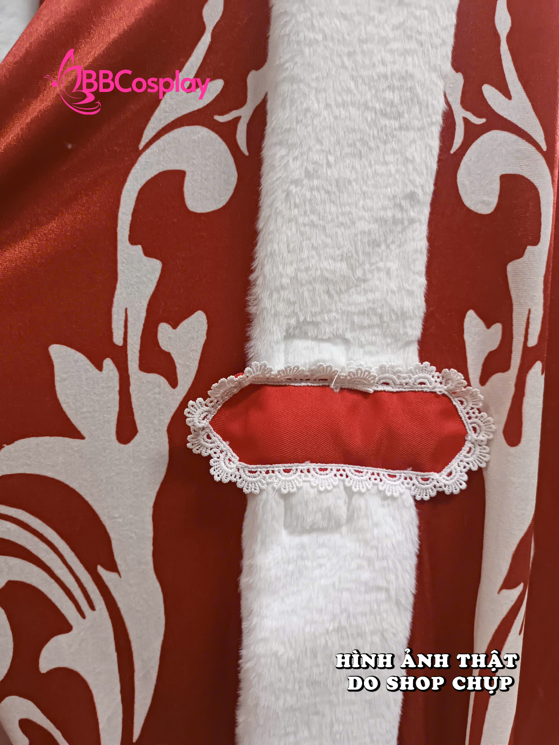 Trang Phục Ded Moroz Ông Già Tuyết Nước Nga - Màu Đỏ