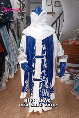 Trang Phục Ded Moroz Ông Già Tuyết Nước Nga - Màu Xanh Dương