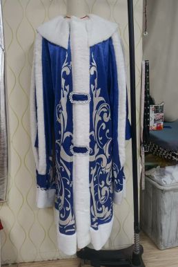 Trang Phục Ded Moroz Ông Già Tuyết Nước Nga - Màu Xanh Dương