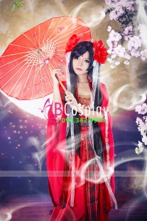 Trang Phục Hằng Nga - Hồng Yên Tiên Nữ