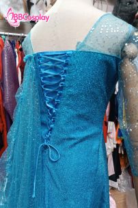 Đầm Nữ Hoàng Băng Giá Elsa Dáng Đuôi Cá - MẪU SHOP MAY