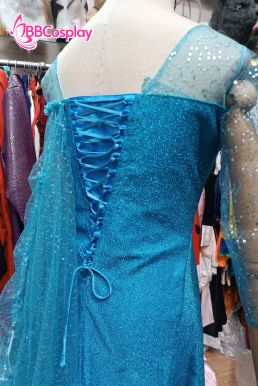 Đầm Nữ Hoàng Băng Giá Elsa Dáng Đuôi Cá - MẪU SHOP MAY