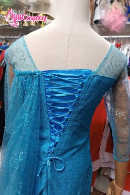 Đầm Nữ Hoàng Băng Giá Elsa Dáng Đuôi Cá - MẪU SHOP MAY