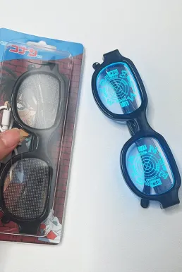 Kính Lazer Conan Đa Sắc - 7 Màu Biến Đổi Liên Tục - Bật Sáng 7 Màu Lung Linh Để Dò Đường Và Khóa Mục Tiêu