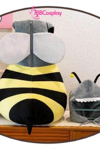 Đồ Mascot Con Ong Vàng Đầu Cá Mập