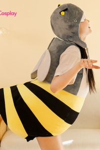 Đồ Mascot Con Ong Vàng Đầu Cá Mập