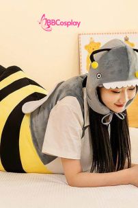 Đồ Mascot Con Ong Vàng Đầu Cá Mập