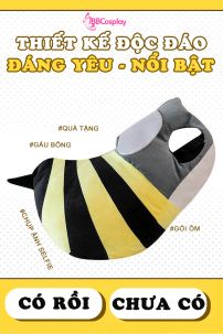 Đồ Mascot Con Ong Vàng Đầu Cá Mập