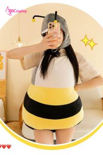 Đồ Mascot Con Ong Vàng Đầu Cá Mập