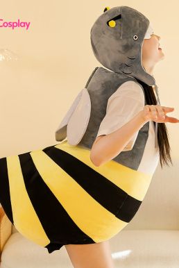 Trang Phục Mascot Con Ong Vàng Đầu Cá Mập