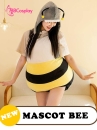 Trang Phục Mascot Con Ong Vàng Đầu Cá Mập
