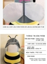 Trang Phục Mascot Con Ong Vàng Đầu Cá Mập