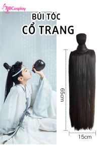 Phím Tóc Giả Cổ Trang Có Kèm Búi