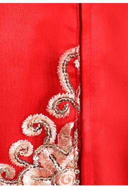 Hỉ Phục Trẻ Em Đỏ Lót Nhung Size 150