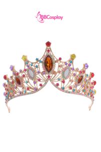 Vương Miện Tiara Công Chúa - Đá Ngũ Sắc