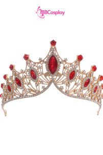Vương Miện Tiara Công Chúa - Đá Đỏ